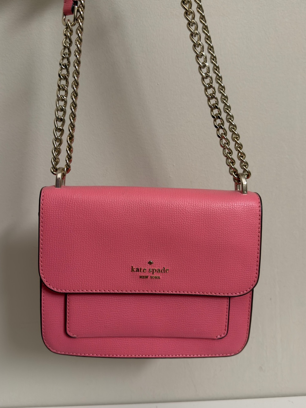 kate spade Pink Leather Chain Strap Crossbody Bag - Picture 2 of 7